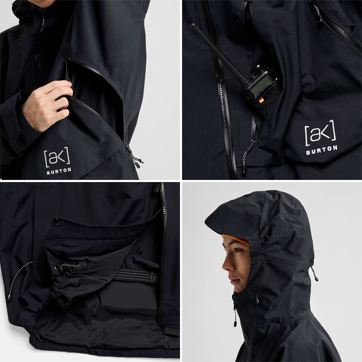 BURTON（バートン） 予約 26-27 スノーボード ウェア BURTON ak CYCLIC