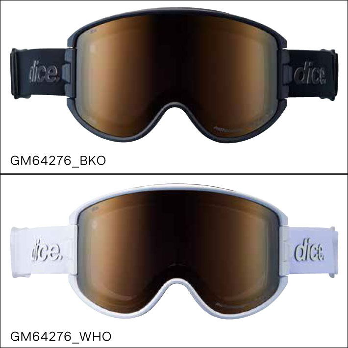 DICE（ダイス） 予約商品 26-27 DICE GOGGLES ゴーグル GOODMAN