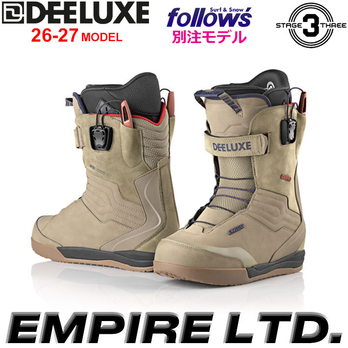 DEELUXE（ディーラックス） 予約 フォローズ別注！NEW 26-27 DEELUXE