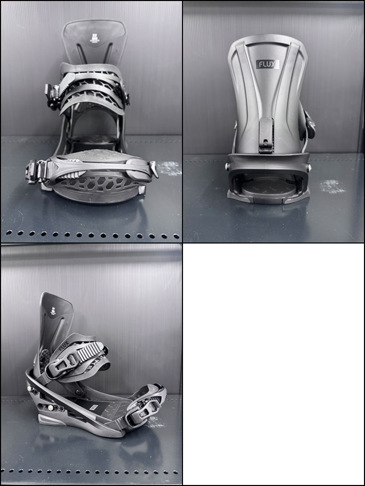 S*E様 FLUX XV スノーボードビンディング グレー FLUX BINDINGS（フラックスバインディング） 予約 26-27 FLUX