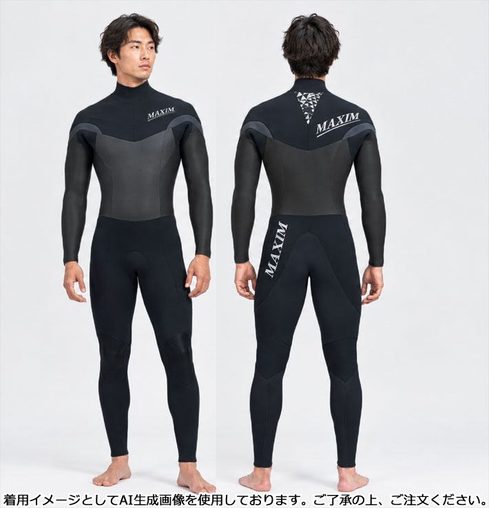 follows限定 MAXIM マキシム ウェットスーツ セミドライ フルスーツ