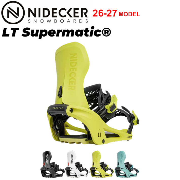 NIDECKER（ナイデッカー） 予約 26-27 NIDECKER ビンディング LT