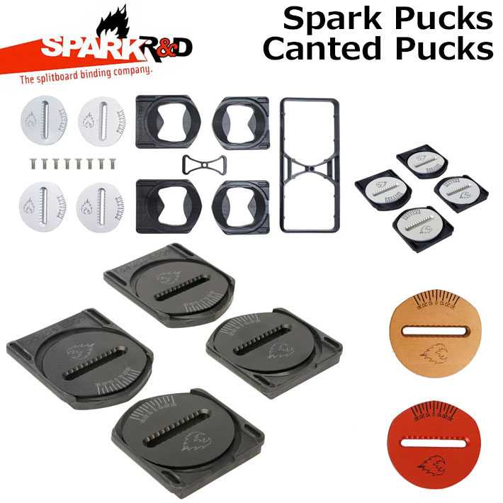 SPARK PUCKS 新品　送料込み 予約 26-27 SPARK R＆D スパーク PUCKS CANTED カント プレート