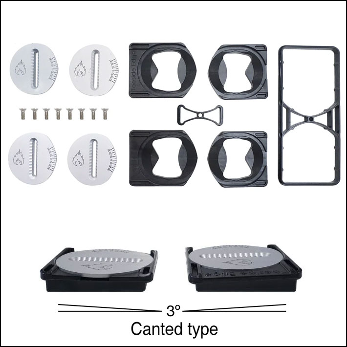 予約 26-27 SPARK R＆D スパーク PUCKS CANTED カント プレート