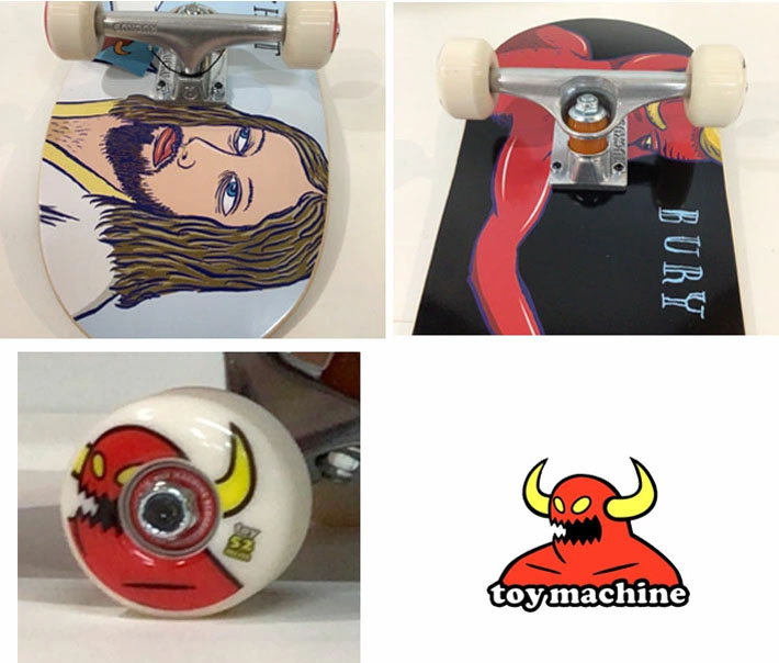 【稀少】 TOY MACHINE トイマシーン 90's スケボー コンプリート スケートボード コンプリートセット TOY MACHINE トイマシーン