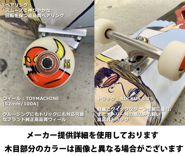 TOY MACHINE（トイマシーン） スケートボード コンプリート TOY