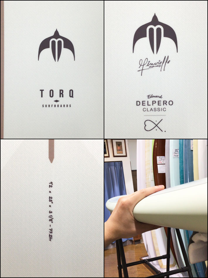 2026 torq surfboard トルク サーフボード DELPERO CLASSIC 9'2 Sage