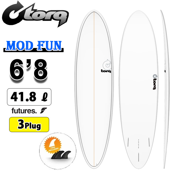 2026 torq surfboard トルク サーフボード PINLINE DESIGN MOD FUN 6'8