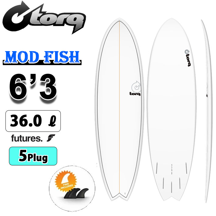 2026 torq surfboard トルク サーフボード PINLINE DESIGN MOD FISH 6