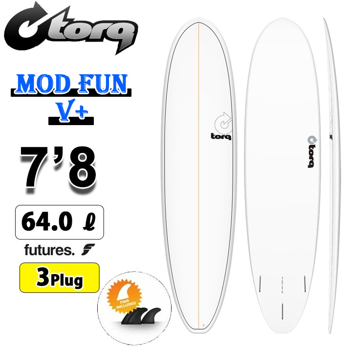 トルクサーフボード 2026 torq surfboard トルク サーフボード PINLINE DESIGN MOD FUN V+