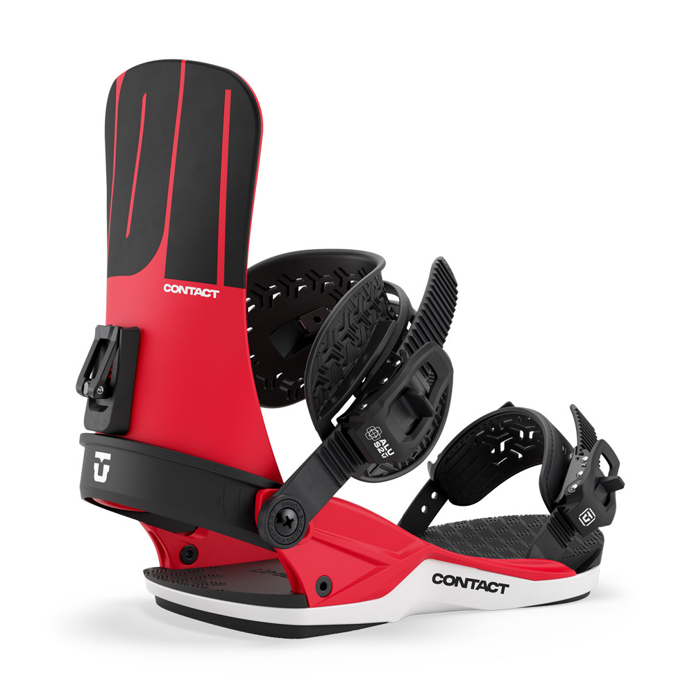 UNION BINDING スノーボード ビンディング（色：レッド系