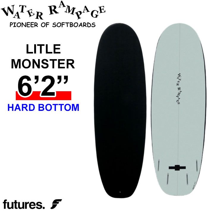 サーフィン・ボディボード WATER RAMPAGE LITTLEMONSTER 2026 WATER RAMPAGE ソフトボード ウォーターランページ LITTLE