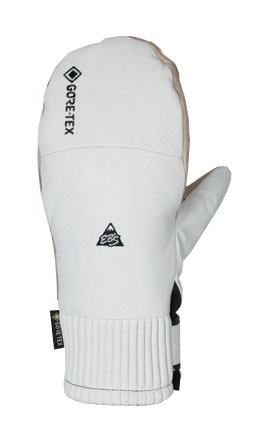 eb's CARVING MITT WHITE GORE-TEX L 新品 eb's 在庫限り 24-25 スノボ 手袋 ゴアテックス CARVING MITT