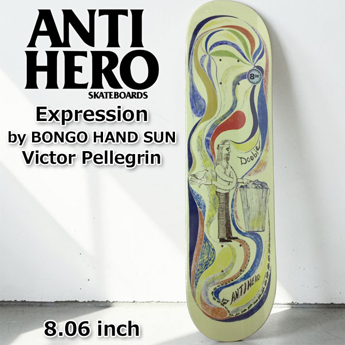 スケート デッキ ANTI HERO アンチヒーロー スケートボード AN-5B