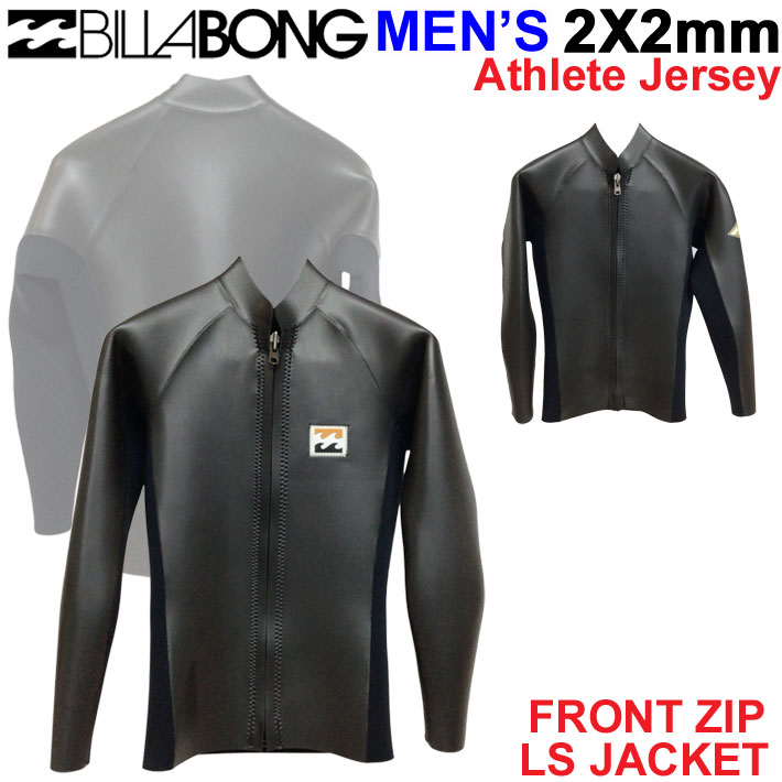 2024 ビラボン BILLABONG ウェットスーツ ジャケット タッパー サーフィン BE018-200 バックジップ 2×2ミリ メンズ L/S  JACKET タイラー・ウォーレン 日本正規