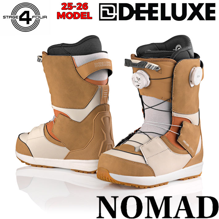 【新品】25-26 DEELUXE / ディーラックス サーモインナー25㎝ DEELUXE（ディーラックス） 25-26 DEELUXE ブーツ NOMAD ノマド S4