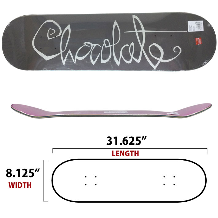 CHOCOLATE チョコレート スケートボード デッキ CHOCOLATE OG SCRIPT
