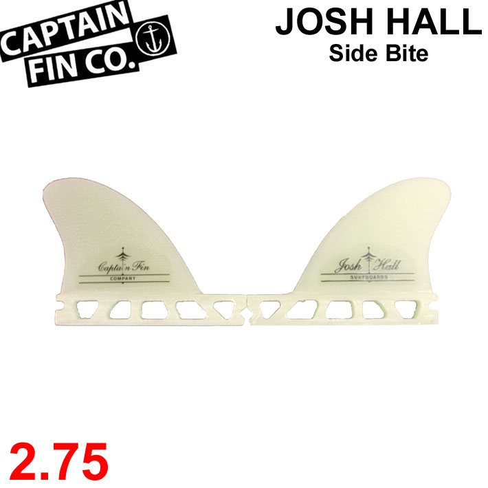 CAPTAIN FIN キャプテンフィン JOSH HALL ジョシュ ホール SIDE BITE サイドバイト 2.75 FUTURE フィン  2FIN サーフィン、ボディボード