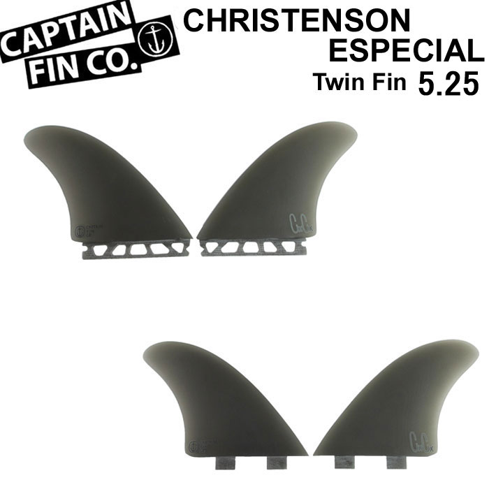 CAPTAIN FIN キャプテンフィン CHRISTENSON TWIN ESPECIAL 5.25 FUTURE