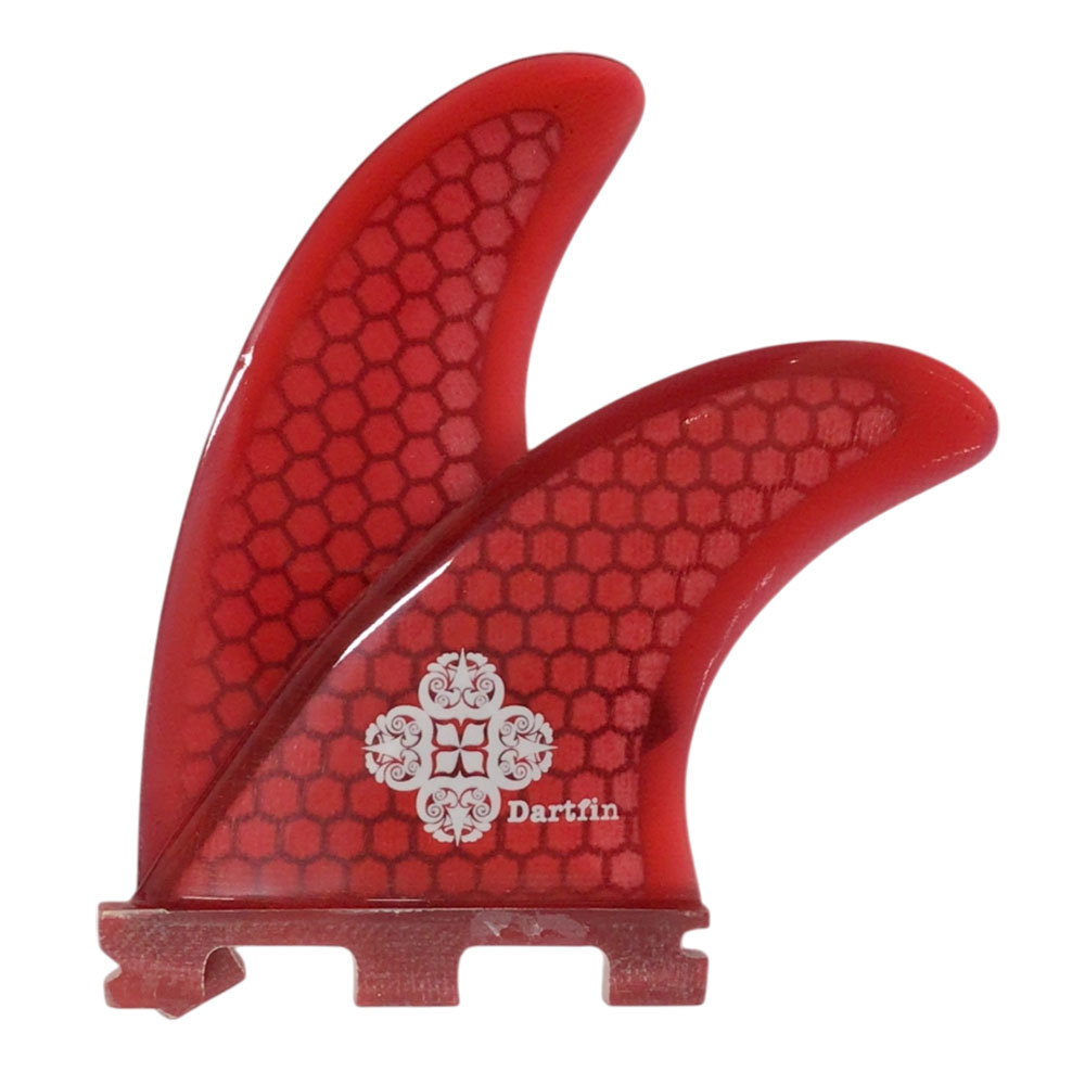 赤色ロングボード フィン付き ロングボードフィン 9.5インチ - メルカリ