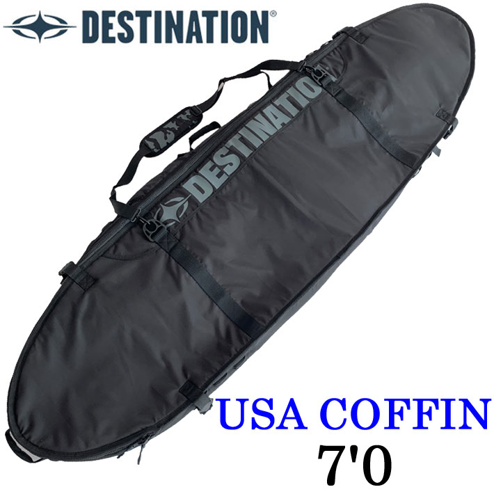 ハードケース COFFIN 7'0 - DESTINATION DESTINATION（デスティネーション） DESTINATION USA COFFIN 7'0