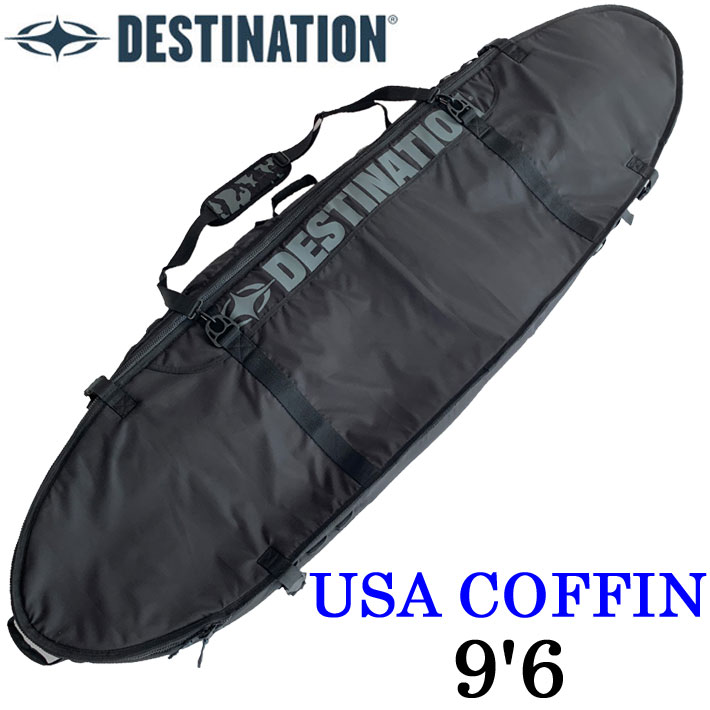 DESTINATION ディスティネーション サーフボードケース COFFIN DESTINATION（デスティネーション） DESTINATION USA COFFIN 9'6