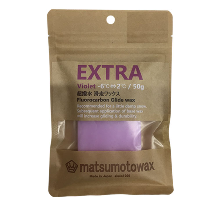 マツモトワックス EXTRA LF Fluorocarbon Glide wax 50g 滑走ワックス