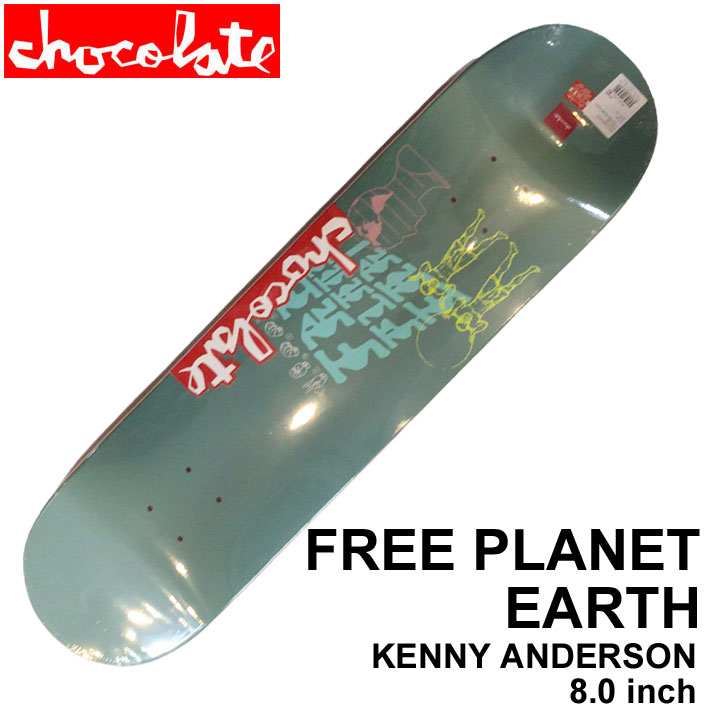 スケート デッキ CHOCOLATE チョコレート スケートボード FREE PLANET