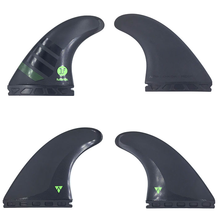 FUTURES FINS アルファ ALPHA フューチャーフィン サーフボード フィン JOHN JOHN M ジョンジョン CARBON  GREEN TRI トライフィン 3fin サーフィン : su-fin-future-123 : follows - 通販 -  Yahoo!ショッピング