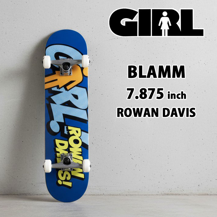 CHOCOLATE ガール スケートボード コンプリート GIRL SKATEBOARD BLAMM