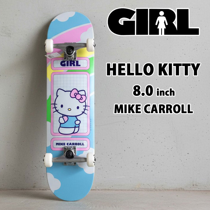 CHOCOLATE ガール スケートボード コンプリート GIRL SKATEBOARD HELLO