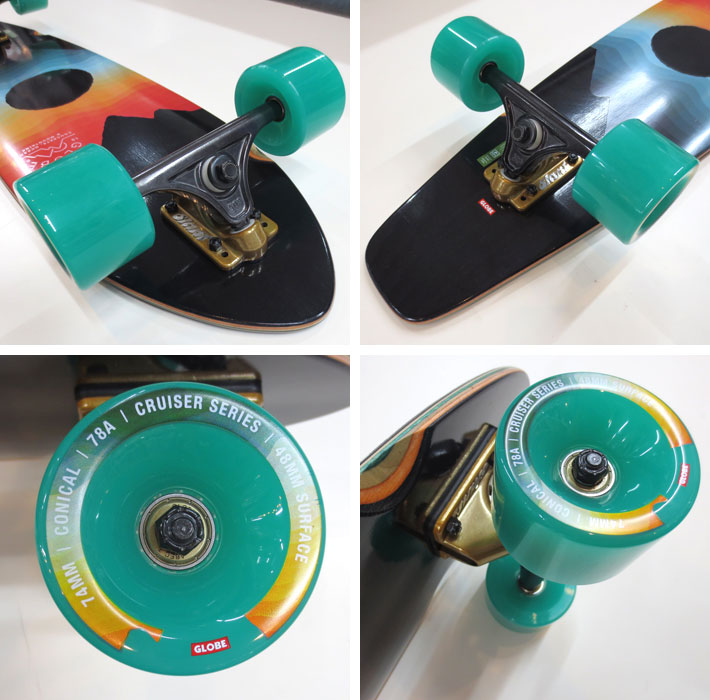 在庫限り GLOBE スケートボード グローブ Arcadia 14 Black Maple