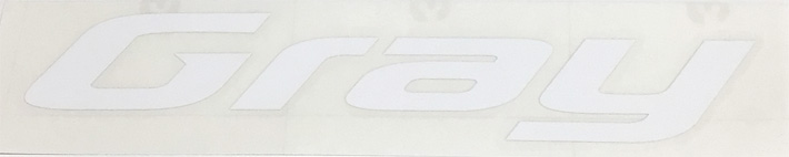 GRAY　グレイ　ステッカー GRAY グレイ ステッカー - メルカリ