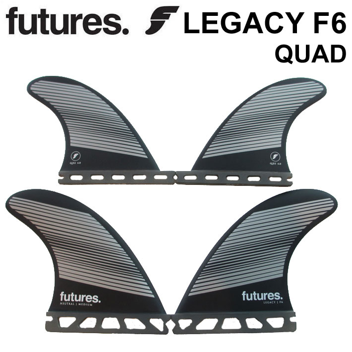 futures フィン フューチャーフィン LEGACY F6 レガシー RTM HEX QUAD