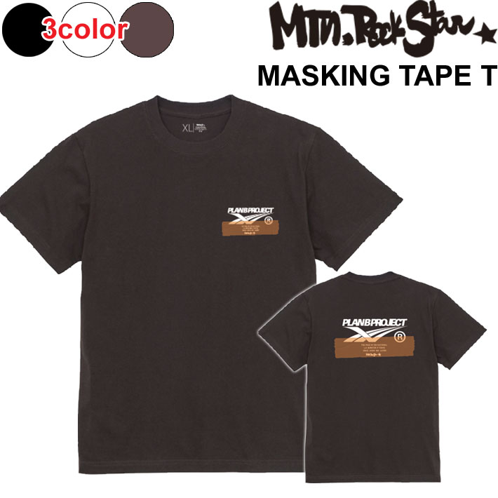 在庫限り 2023 マウンテンロックスター 半袖 Tシャツ MASKING 在庫限り 2023 マウンテンロックスター 半袖 Tシャツ MASKING