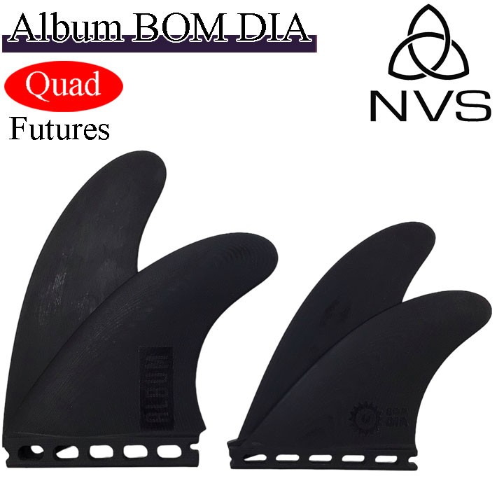 クアッドフィン ショートボード用フィン NVS Fin サーフ フィン ALBUM