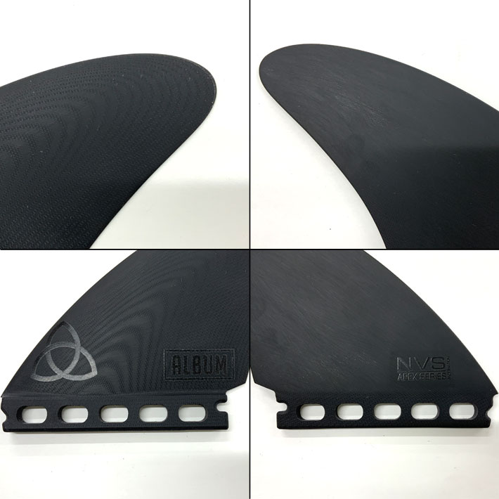 クアッドフィン ショートボード用フィン NVS Fin サーフ フィン ALBUM