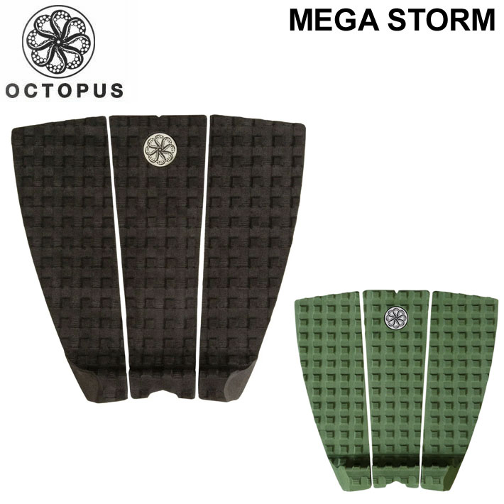 OCTOPUS Mega Storm デッキパッド トラクション 緑 グリーン OCTOPUS Mega Storm デッキパッド トラクション 緑 グリーン