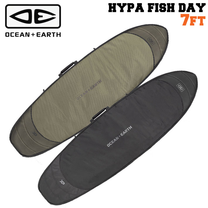 ハードケース トラベルケース OCEAN＆EARTH サーフボードケース HYPA FISH DAY COVER [7’8] オーシャンアンドアース [サーフトリップ特集] OCEAN＆EARTH（オーシャンアンドアース） ハードケース トラベルケース