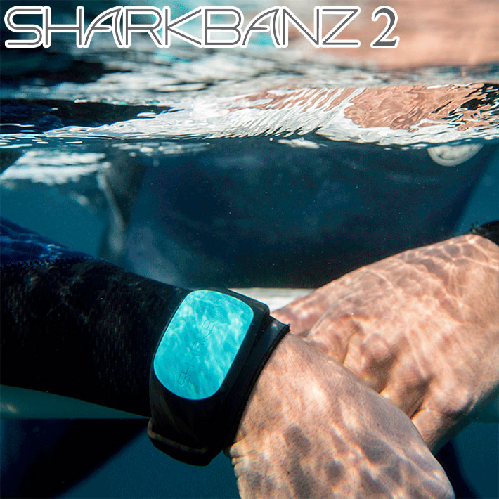 SHARKBANZ2 シャークバンズ サメ避けバンド サメ対策 強力磁気バンド シリコンバンド サーフィン SUP 海水浴 シュノーケリング  ダイビング シャークアタック防止