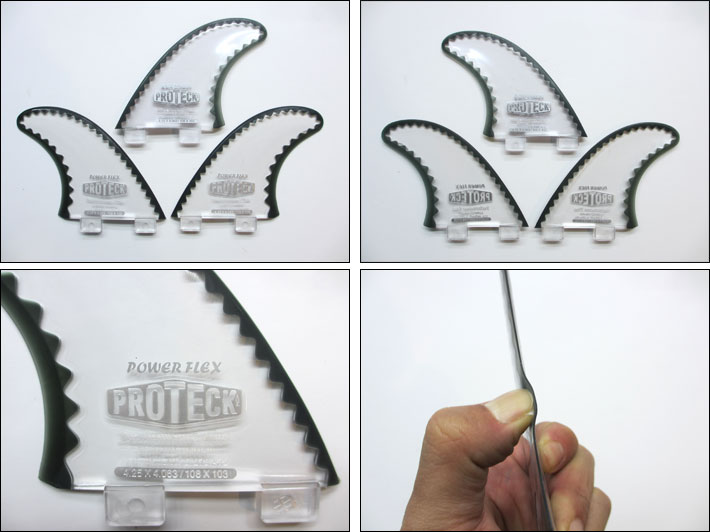 PROTECK FIN プロテック サーフボード フィン POWER FLEX FCS