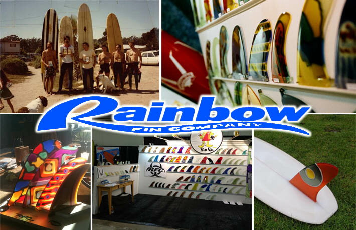 レインボーフィン Quintal 10 ロングボード　ステンドグラスフィン RAINBOW FINレインボーフィン Quintal 10 ロングボード ステンド