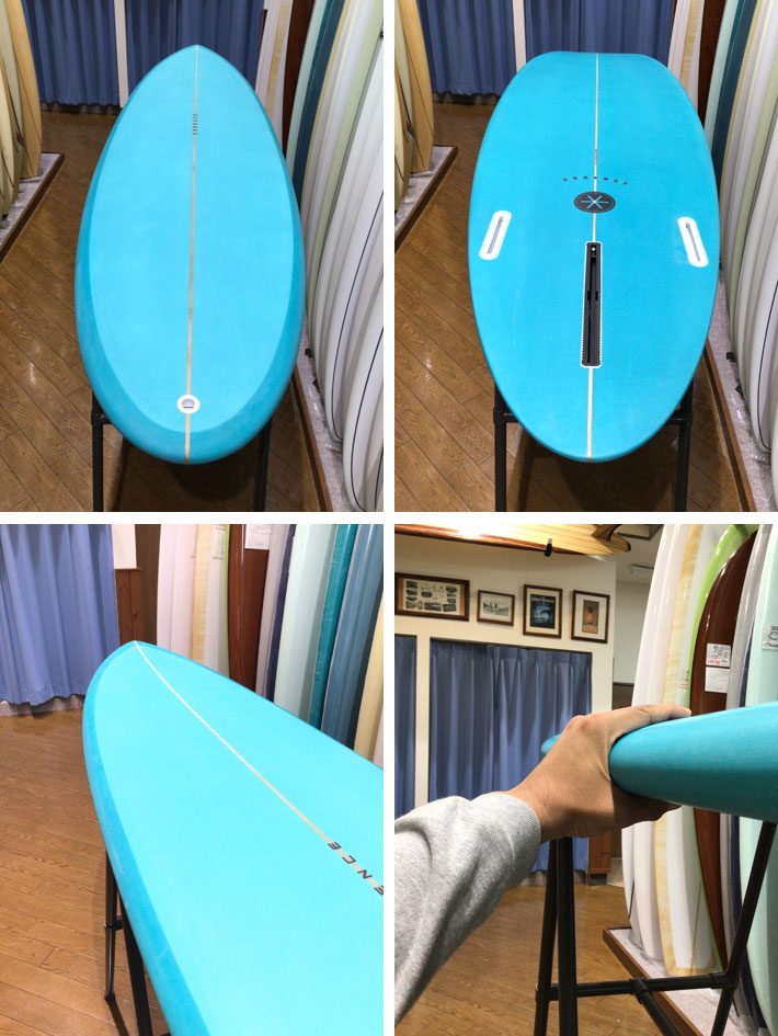 2026 エッセンス サーフボード グーミッド 7'8 ファンボード 3FIN 海
