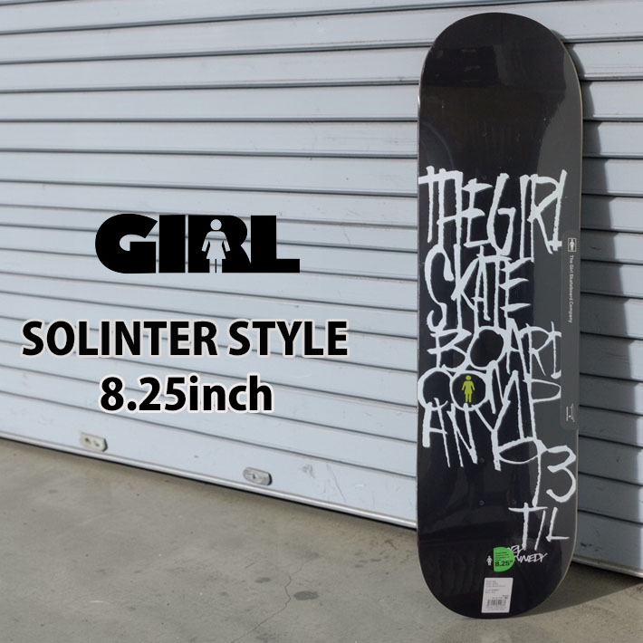 x-girl #1 スケートボードデッキ 58　8インチ　未使用 X-girl（エックスガール） X-girl×GIRL SKATEBOARDS GIRL&FACE DECK