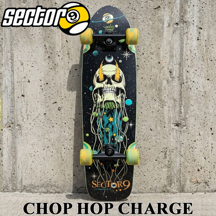 SECTOR NINE CHOMP スケートボード 1週間使用のみ ベアリング付 SECTOR NINE CHOMP スケートボード 1週間使用のみ ベアリング付 【公式
