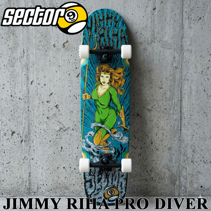 Sector 9 (セクターナイン) サーフスケート SECTOR 9 セクターナイン JIMMY RIHA PRO DIVER 36.0インチ PARK