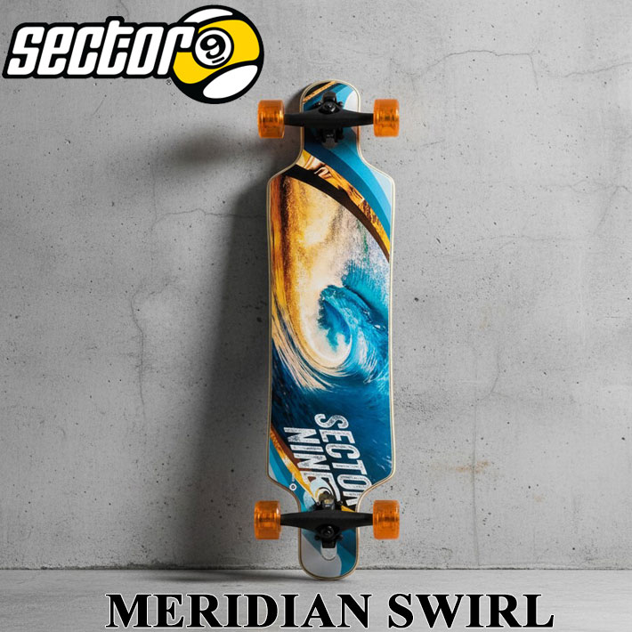 SECTOR 9 セクターナイン MERIDIAN SWIRL 40.0インチ FREERIDE サーフ 
