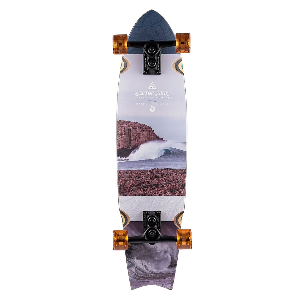 SECTOR 9 セクターナイン UNAGI RIPS 34.5インチ SURF サーフスケート