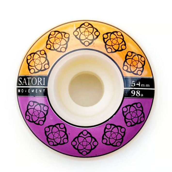 オヤジです‼︎ スケボー SATORIウィール SATORI WHEEL サトリ ソフトウィール（クルーザー） GOO BALLS PURPLE