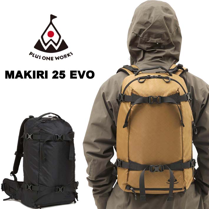 26 プラスワンワークス バックパック MAKIRI EVO 25L PLUS ONE WORKS